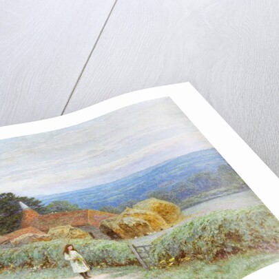 The Kentish farmhouse at Crockham Hill by Helen Allingham