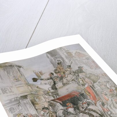 The Christmas Stagecoach by George Wright