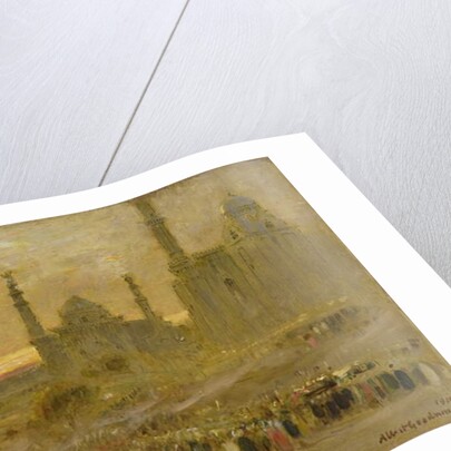 Cairo from the Gate of the Citadel, 1910 by Albert Goodwin
