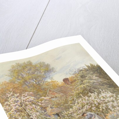 A Garden in Spring by Helen Allingham