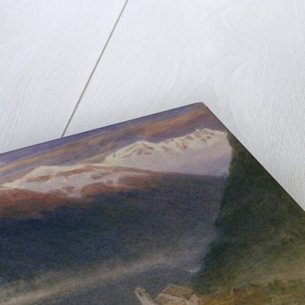 The Gorge of Gondo, Simplon by Albert Goodwin