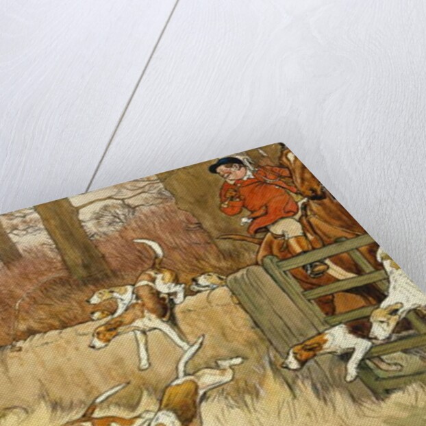 Hoff - For a Five Pound Note by Cecil Charles Windsor Aldin