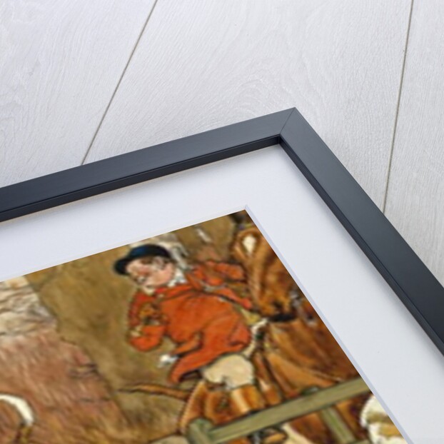 Hoff - For a Five Pound Note by Cecil Charles Windsor Aldin