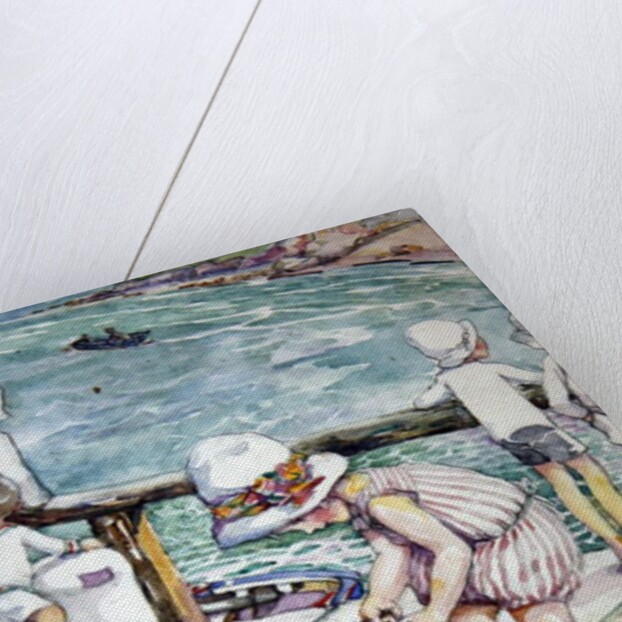 How Evangeline Lost Her Spade, 1929 by Anne Anderson