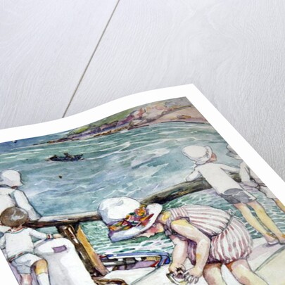 How Evangeline Lost Her Spade, 1929 by Anne Anderson