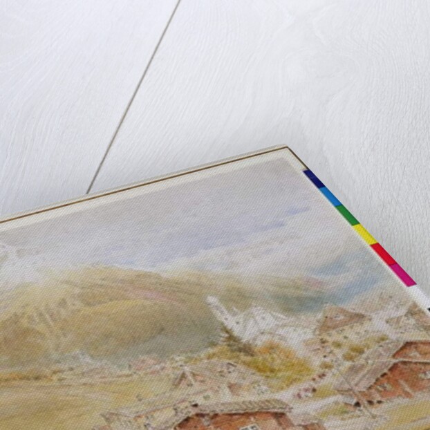 Engelberg, Sunday morning, c.1909-11 by Albert Goodwin