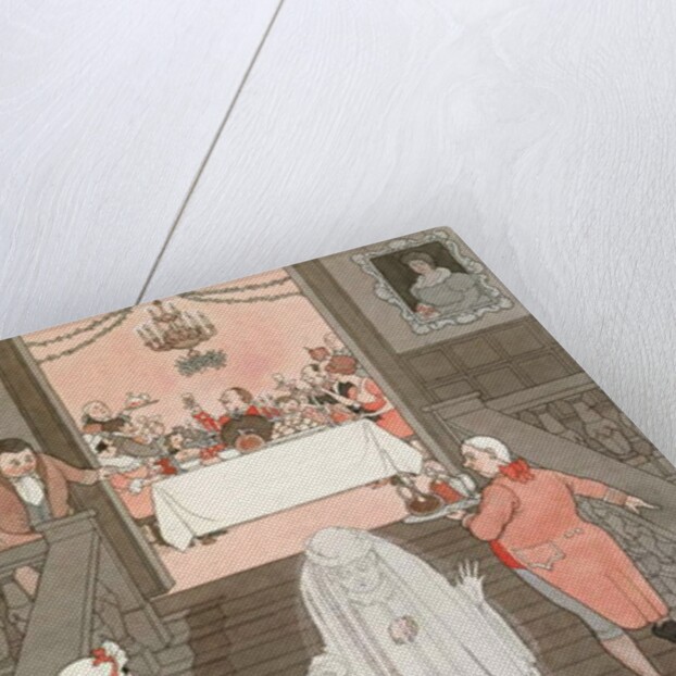 The Ghost and the Mince Pie, 1941 by William Heath Robinson