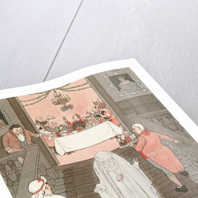 The Ghost and the Mince Pie, 1941 by William Heath Robinson