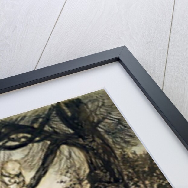 Peter Pan on a Branch, scene from 'Peter Pan in Kensington Gardens' by J.M Barrie, 1912 by Arthur Rackham