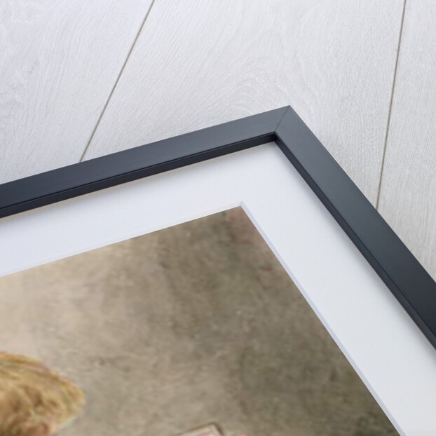 Little boy reading a book by William Henry Hunt