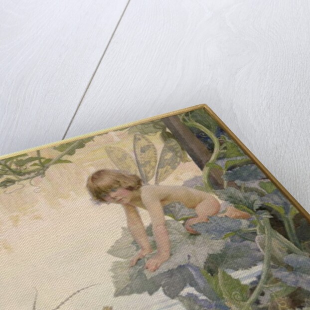 The Fairy and the Beetle, 1922 by Arthur Herbert Buckland