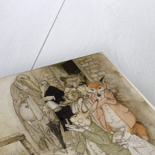 The Hare and the Tortoise by Arthur Rackham