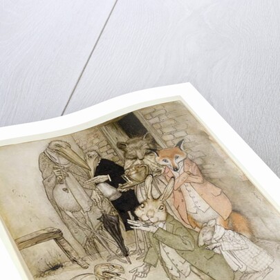 The Hare and the Tortoise by Arthur Rackham