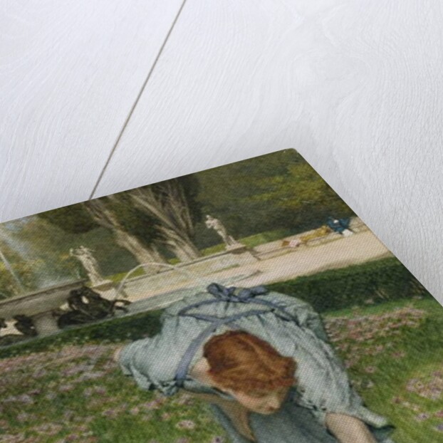Flora - Spring in the Gardens of the Villa Borghese by Lawrence Alma-Tadema
