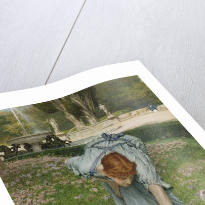 Flora - Spring in the Gardens of the Villa Borghese by Lawrence Alma-Tadema