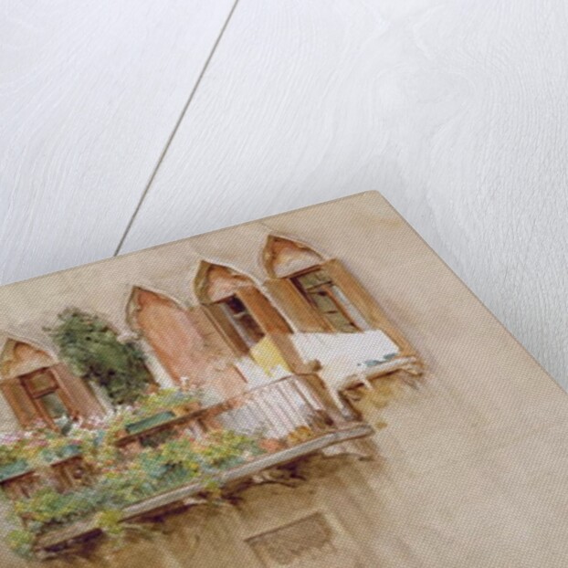 Venetian Balcony by Walter Frederick Roofe Tyndale