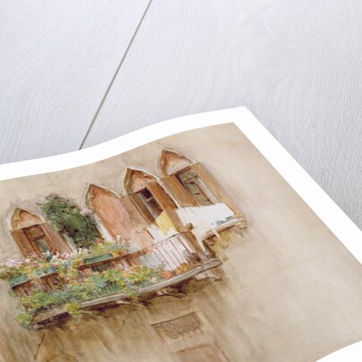 Venetian Balcony by Walter Frederick Roofe Tyndale