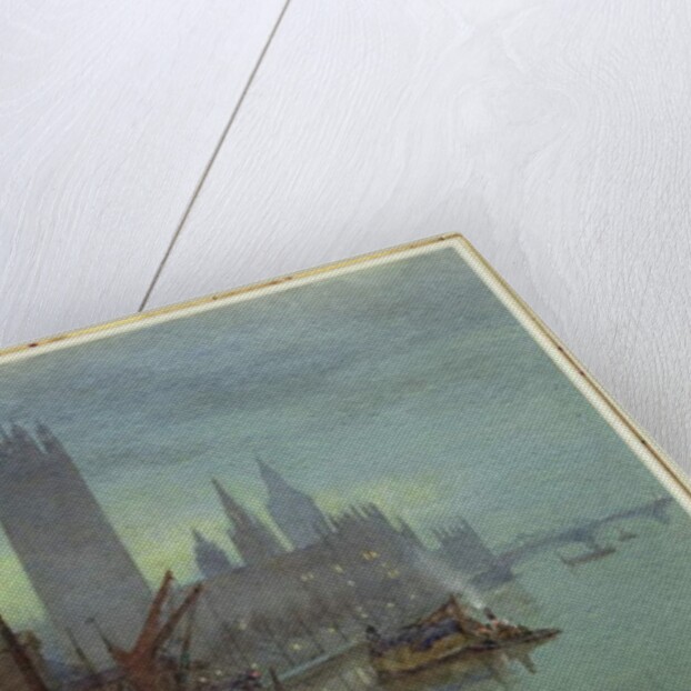 Twilight from Lambeth Bridge by Herbert Menzies Marshall