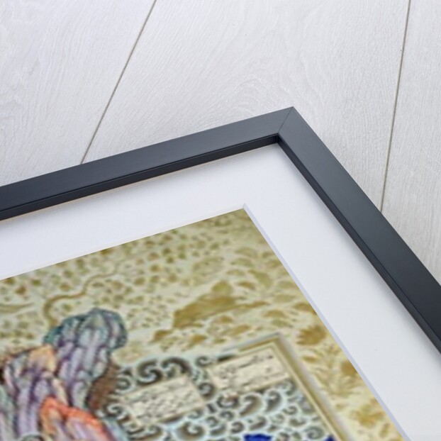 CBL Per 277.12 Zal being rescued by the mythical Simurgh by Persian School