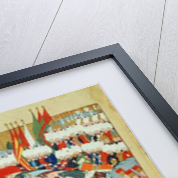 CBL T 413 fol.46a The Ailing Sultan Supported by his Vizir by Ottoman School