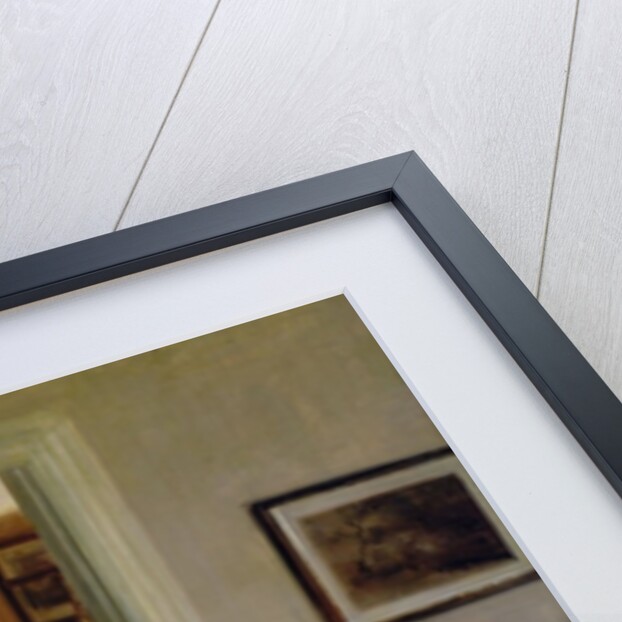 Interior with Garden by Carl Holsoe