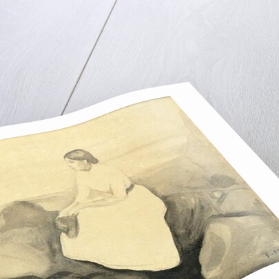 Inger on the Beach, c.1889 by Edvard Munch