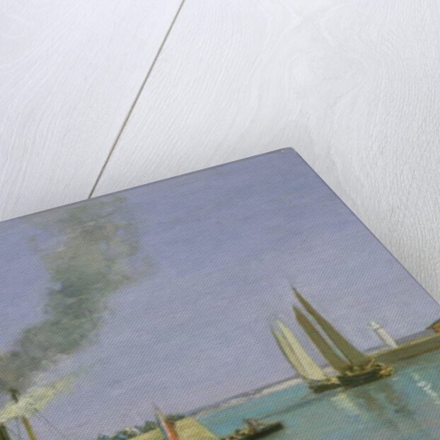 Honfleur, 1854-57 by Eugene Louis Boudin