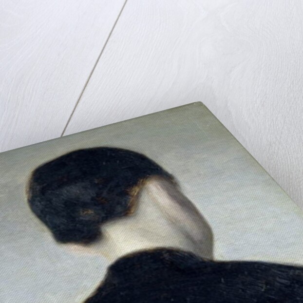 Seated Figure, Seen from Behind, 1884 by Vilhelm Hammershoi