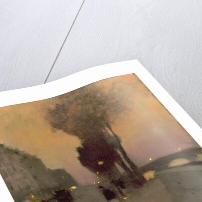 Quai Bourbon, Paris by Luigi Loir