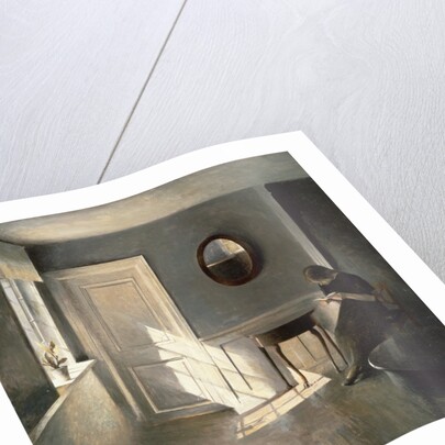 Girl Reading a Letter in an Interior, 1908 by Peter Vilhelm Ilsted