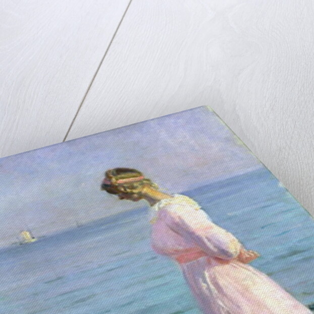 Girl in a Pink Dress, 1914 by Michael Peter Ancher