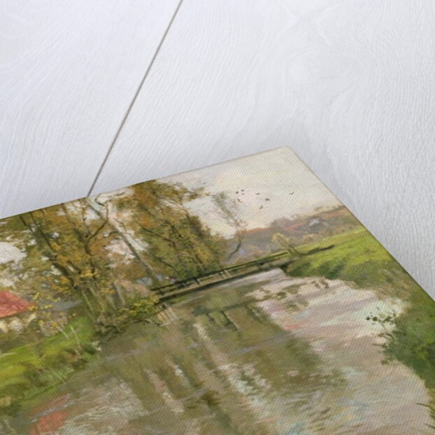 River Landscape, c.1897 by Fritz Thaulow