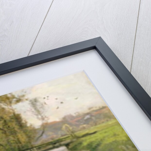 River Landscape, c.1897 by Fritz Thaulow