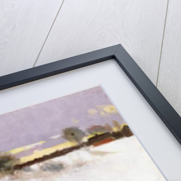 Cat Stalking over Snow, 1884 by Bruno Andreas Liljefors