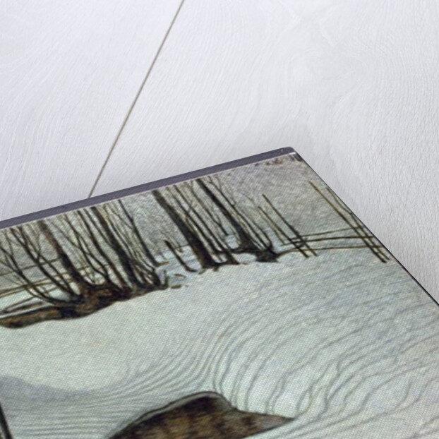 Forest in Winter, c.1905 by Bror Lindh