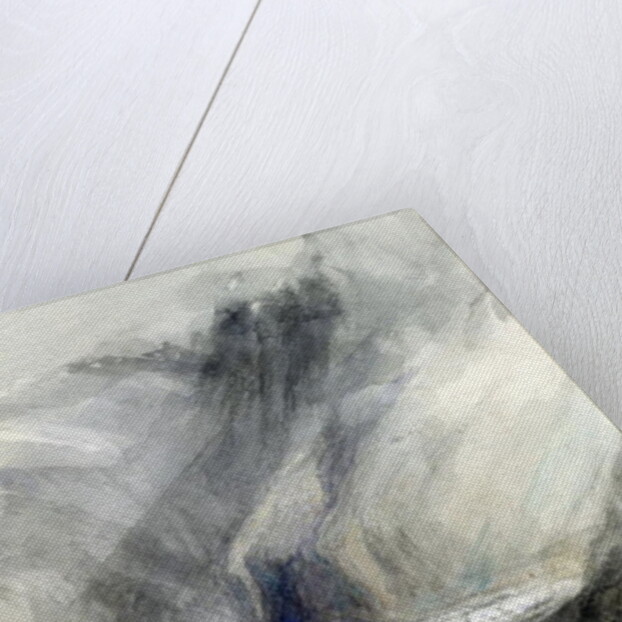 The Gates of the Hills, version of J.M.W. Turner's 'St. Gothard', frontispiece for Vol 4 of 'Modern Painters' by John Ruskin