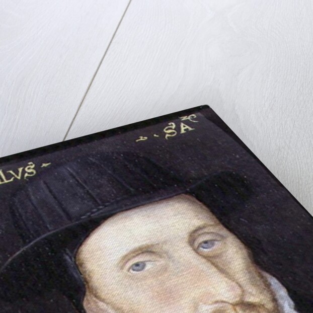 Portrait of John Jewell Fellow of Corpus Christi College, Oxford and Bishop of Salisbury by English School