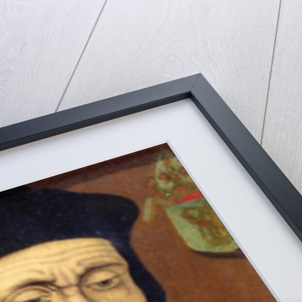 Portrait of Richard Foxe or Fox Bishop of Winchester, Lord Privy Seal to Henry VII and Henry VIII and founder of Corpus Christi College, Oxford by English School