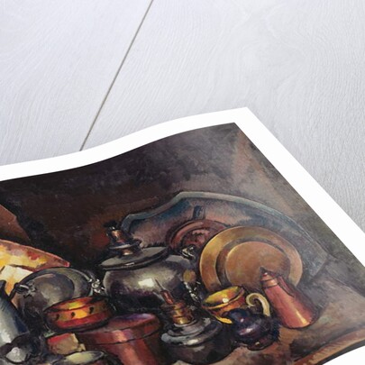 Still life with Samovar, 1920 by Ilya Ivanovich Mashkov