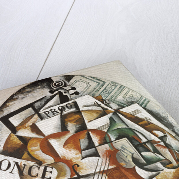 Violin, 1915 by Lyubov Sergeevna Popova