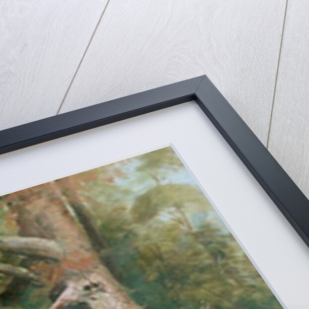 Deer in a Woodland Glade by Unknown Artist