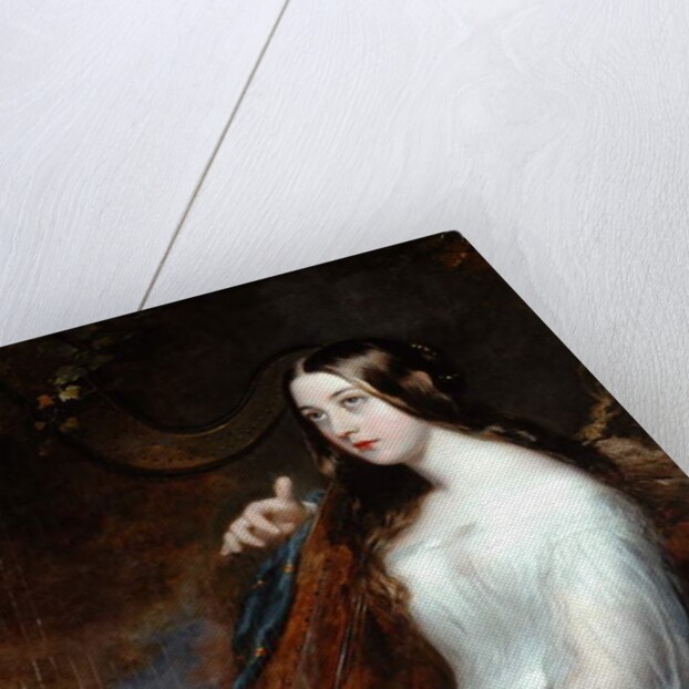 Sarah Curran Playing The Harp, 1800 by William Beechey