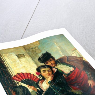 Scene In Spain, Near Seville, c.1853 by John-Bagnold Burgess