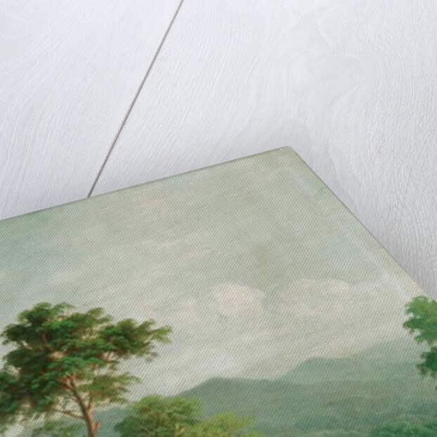 Boat on the River, 1801 by George Cole