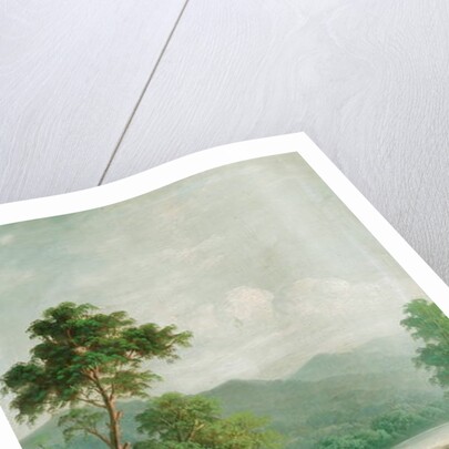 Boat on the River, 1801 by George Cole