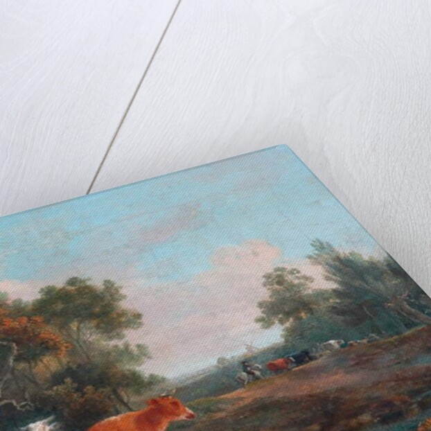 Landscape with Cattle by William Collins