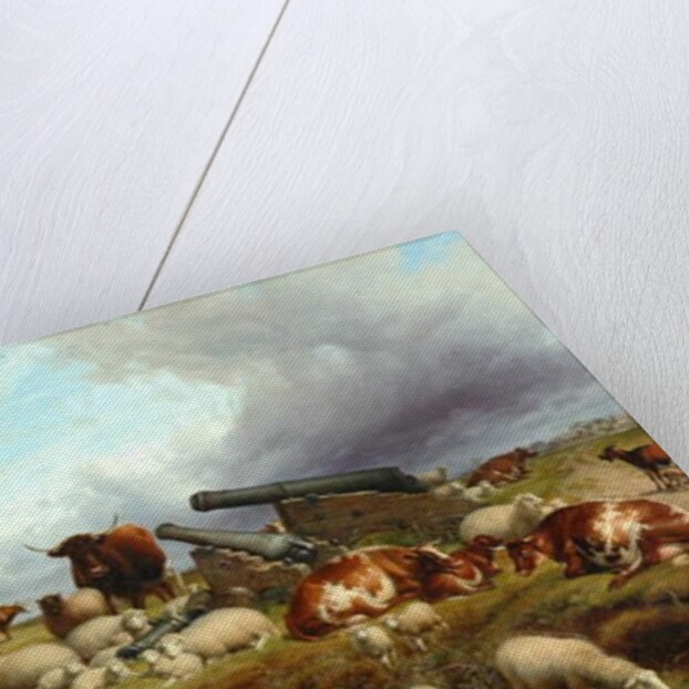 Peace and War, 1888 by Thomas Sidney Cooper