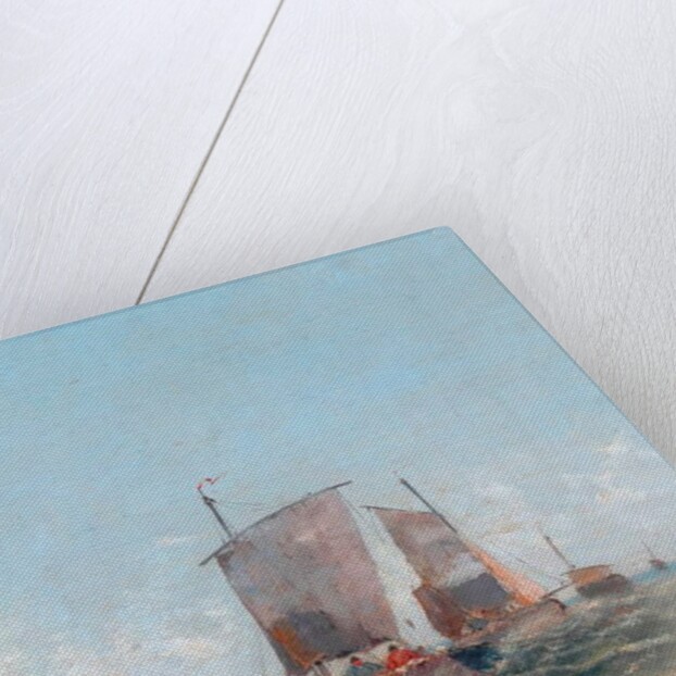 Off The Dutch Coast, 1896 by Thomas Bush Hardy