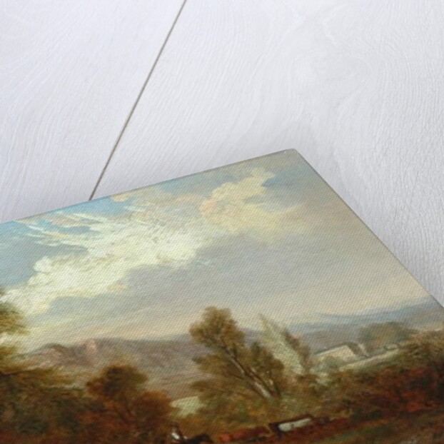 Shibden Valley, With Scout Hall by Walter Heath