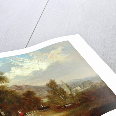 Shibden Valley, With Scout Hall by Walter Heath